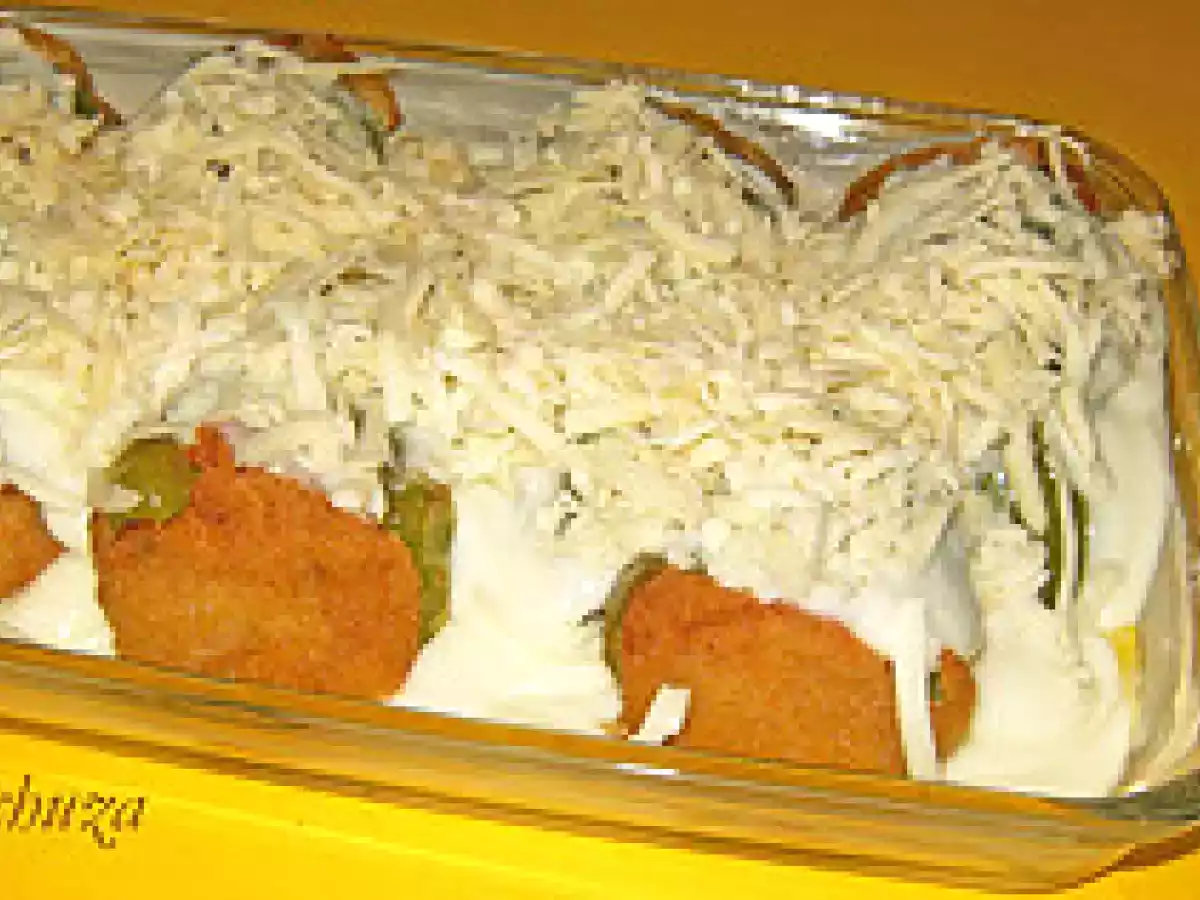 Pimientos verdes de arnoia rellenos - foto 2