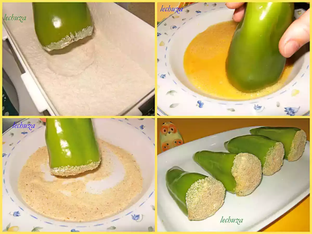 Pimientos verdes de arnoia rellenos - foto 6