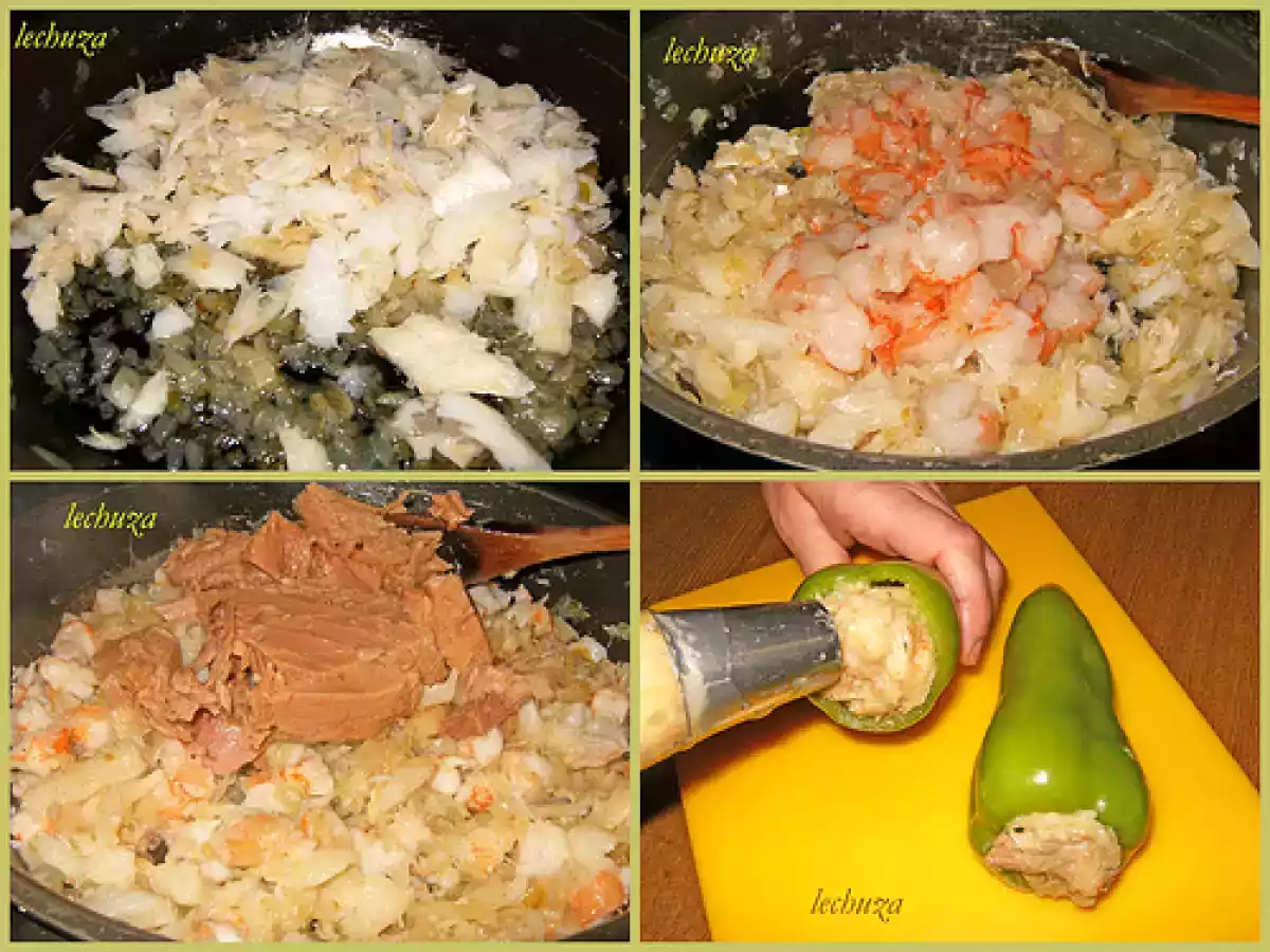 Pimientos verdes de arnoia rellenos - foto 7