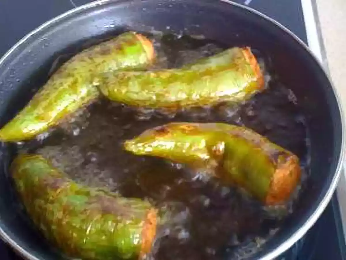 Pimientos verdes rellenos de atún - foto 2