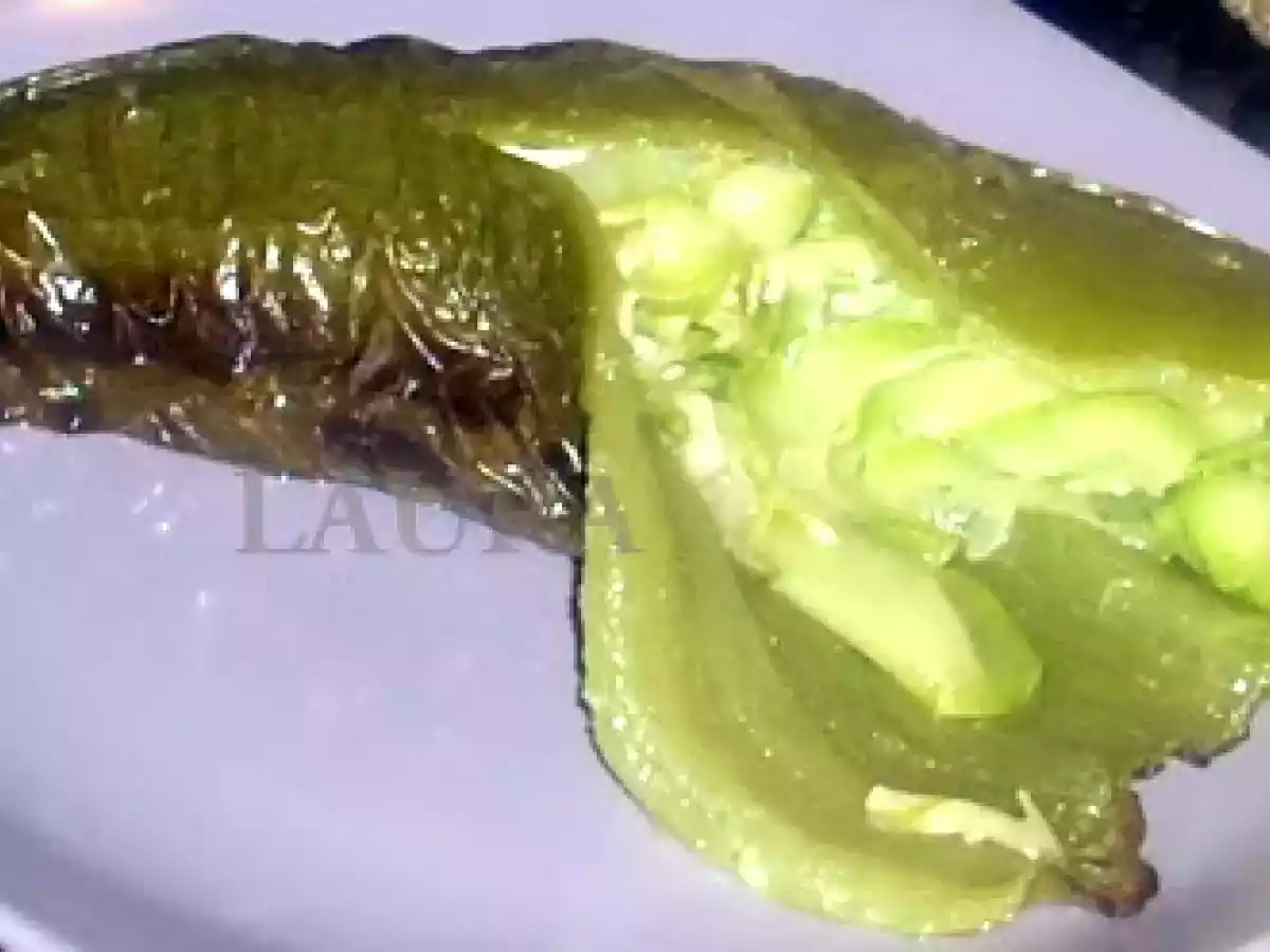PIMIENTOS VERDES RELLENOS DE CALABACIN - foto 3