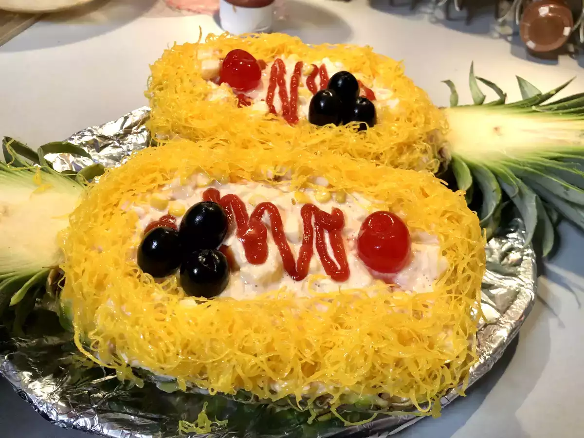 Piña rellena a mi estilo - foto 5