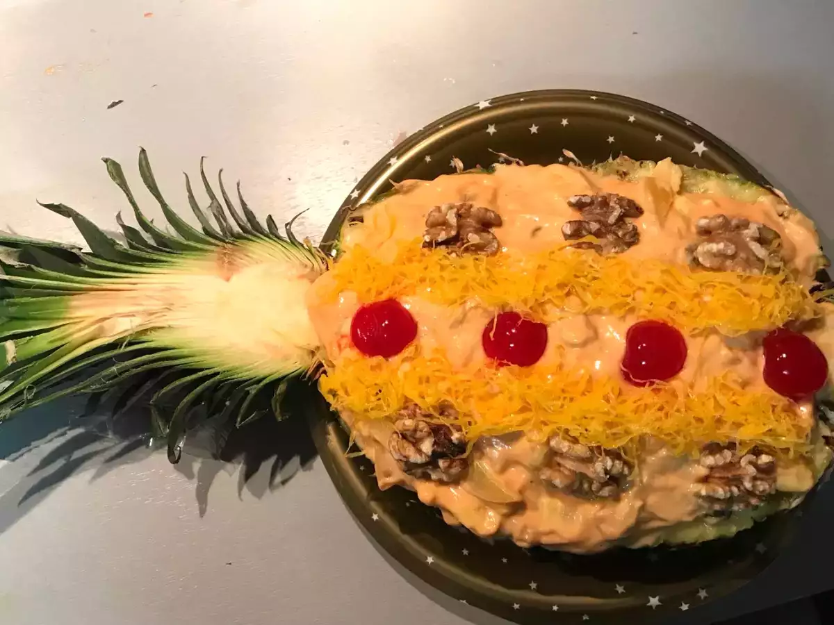 Piña rellena a mi estilo - foto 6