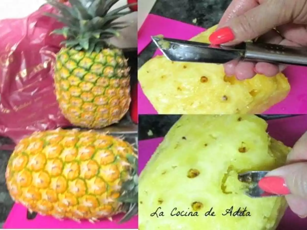 Piña y sandia caramelizada - foto 3