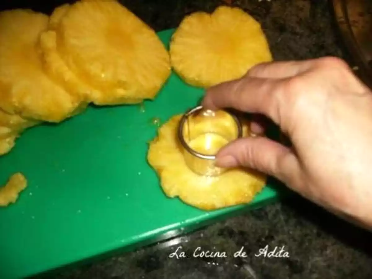 Piña y sandia caramelizada - foto 4