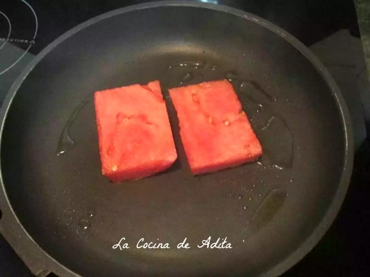 Piña y sandia caramelizada - foto 8