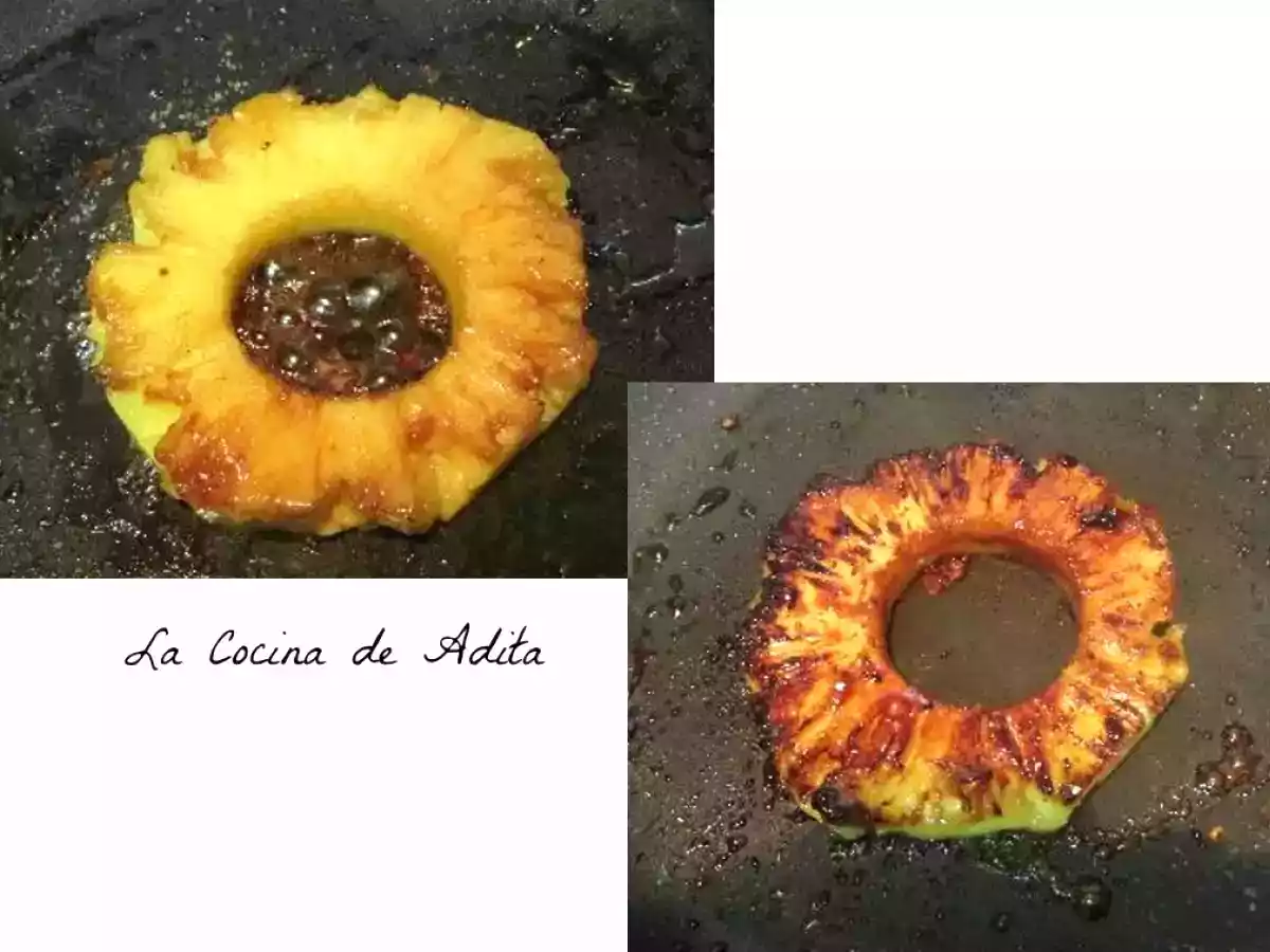 Piña y sandia caramelizada - foto 12