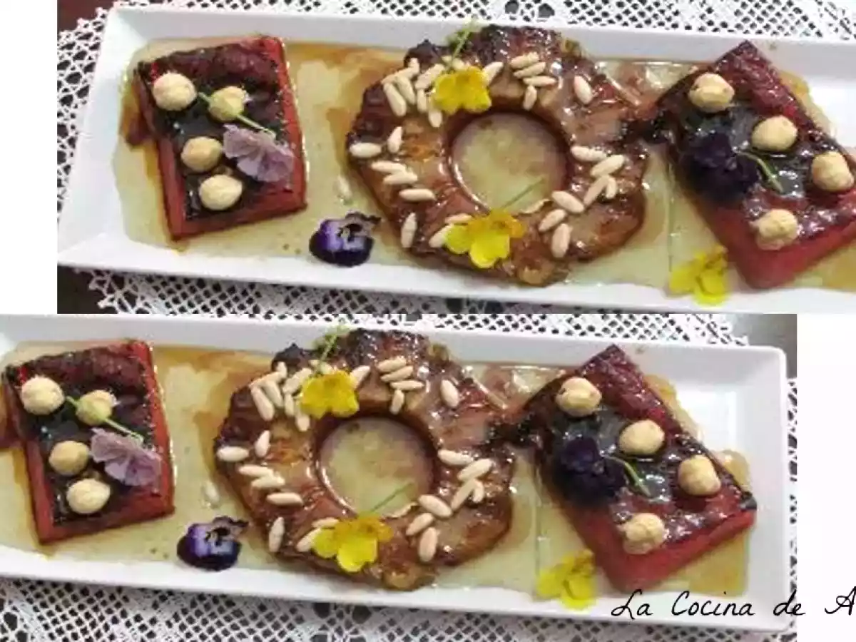 Piña y sandia caramelizada - foto 14