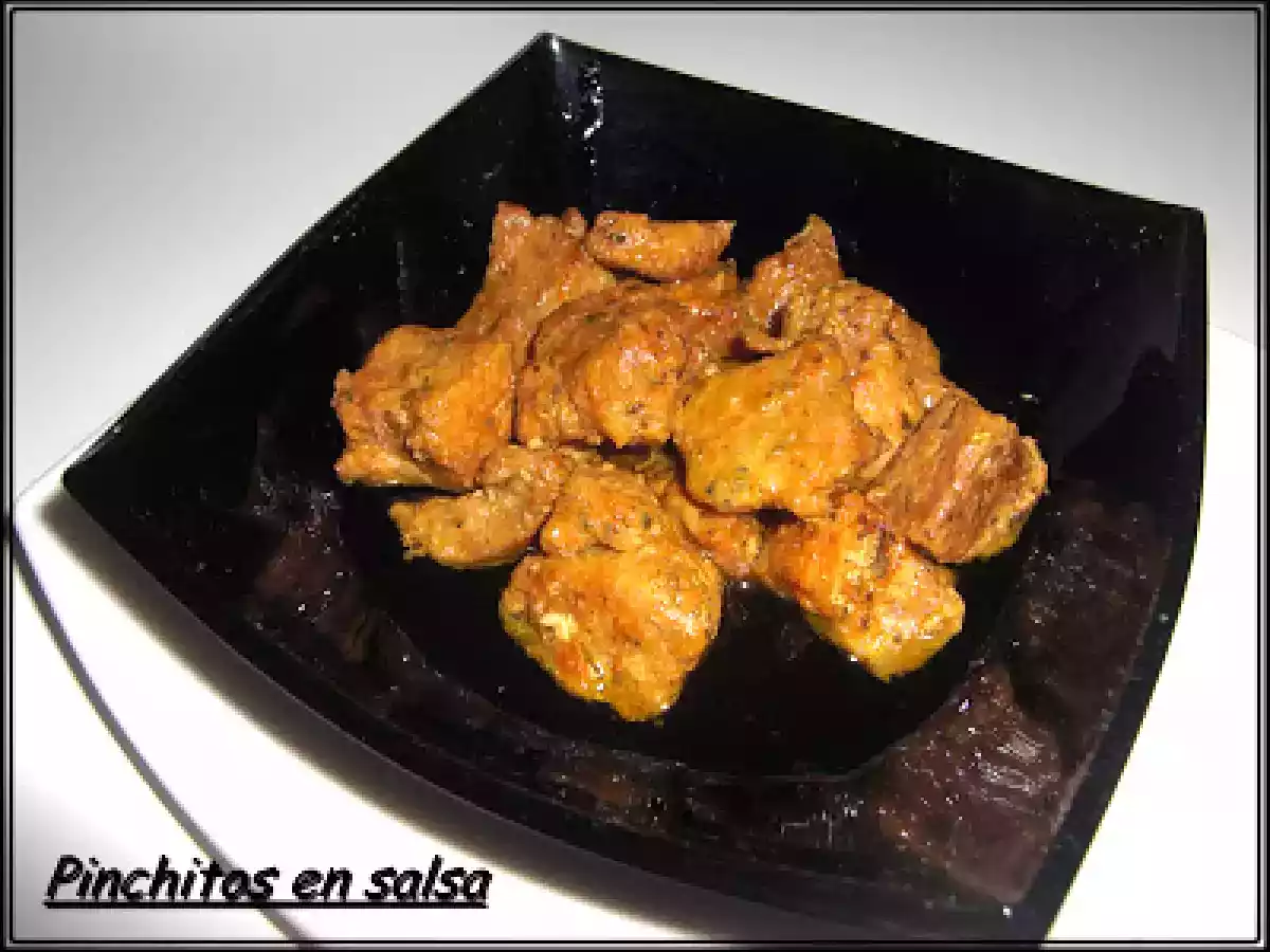 Pinchitos en salsa