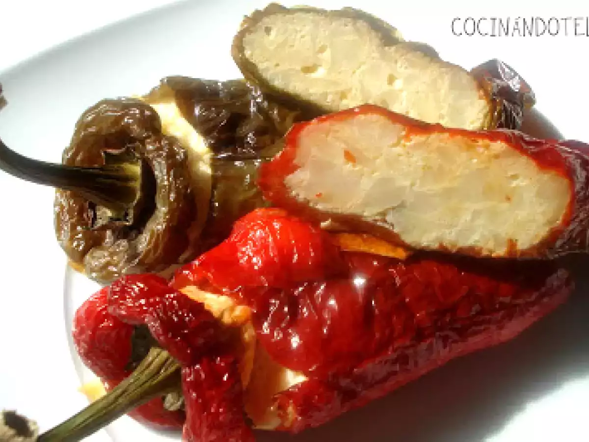 PINCHO DE PIMIENTO RELLENO DE TORTILLA Y ANCHOA - foto 2