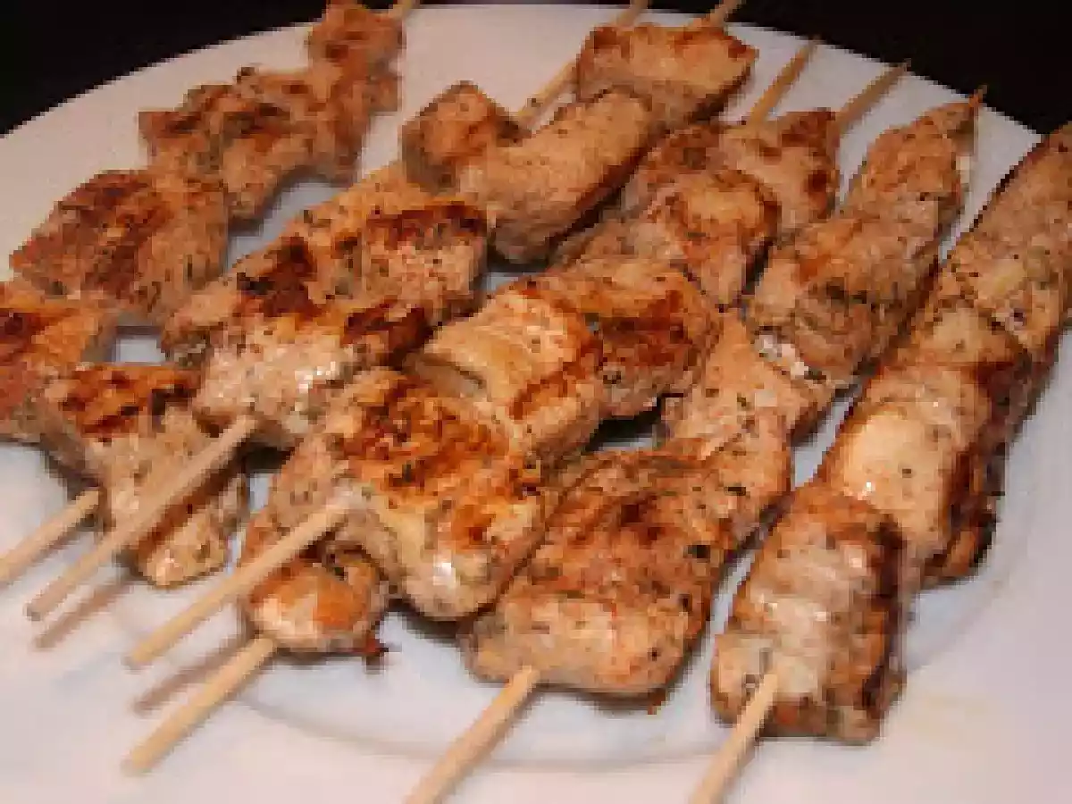 Pinchos de pollo