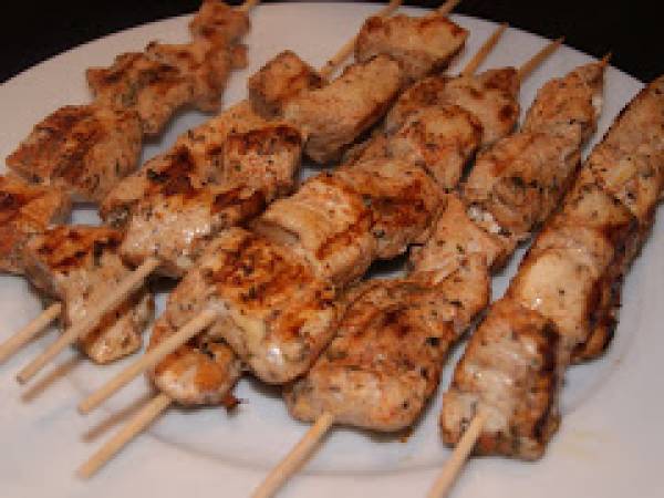 Pinchos de pollo