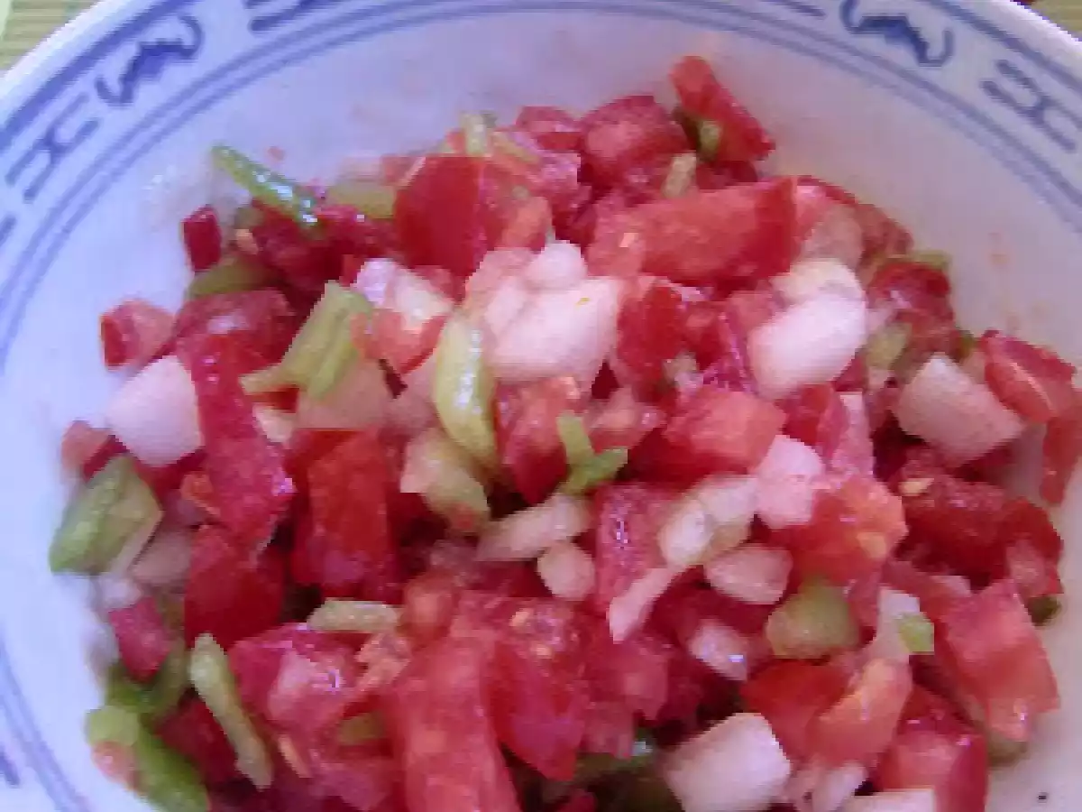 Piriñaca, picadillo, pipirrana