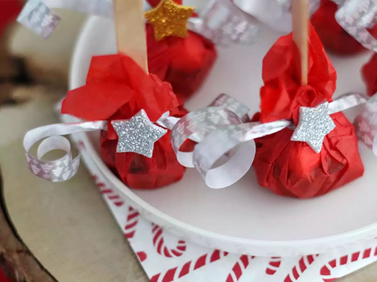 Piruletas de chocolate: chocolate negro + nubes - foto 4