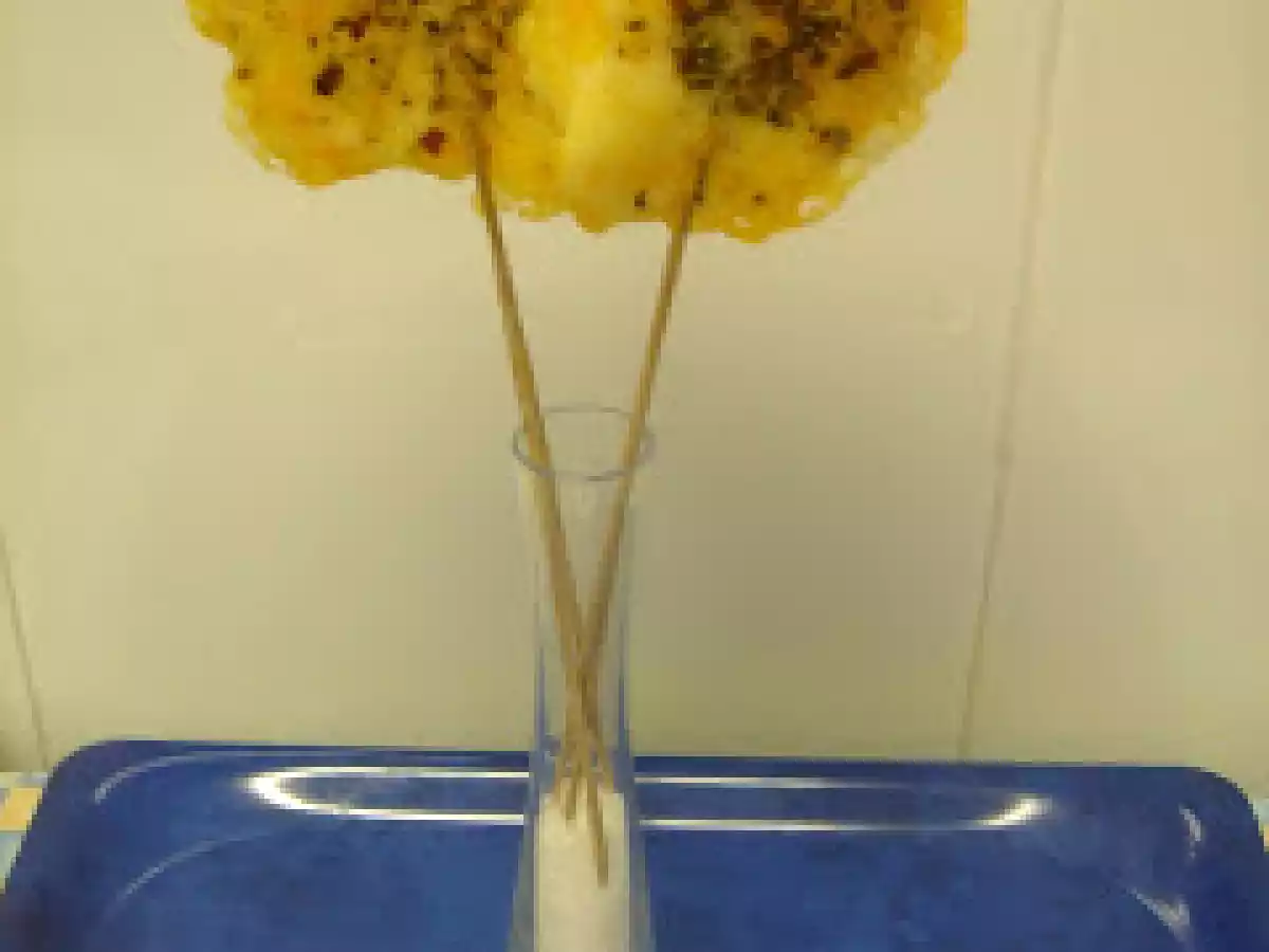 Piruletas de queso