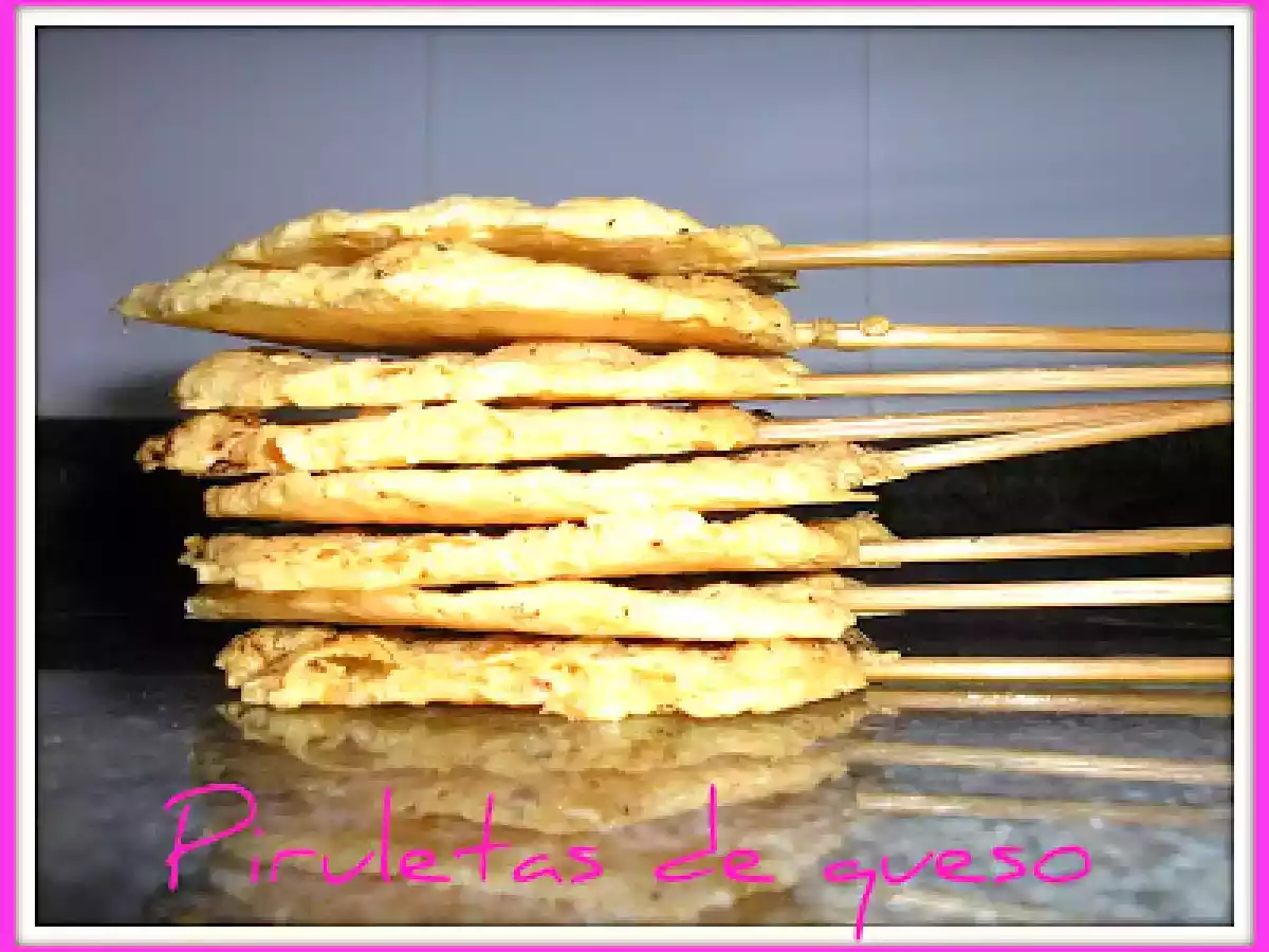 PIRULETAS DE QUESO