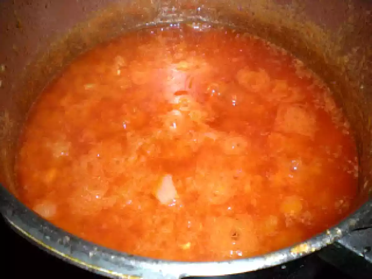 Pisto de calabacin con cebolla y tomate - foto 3