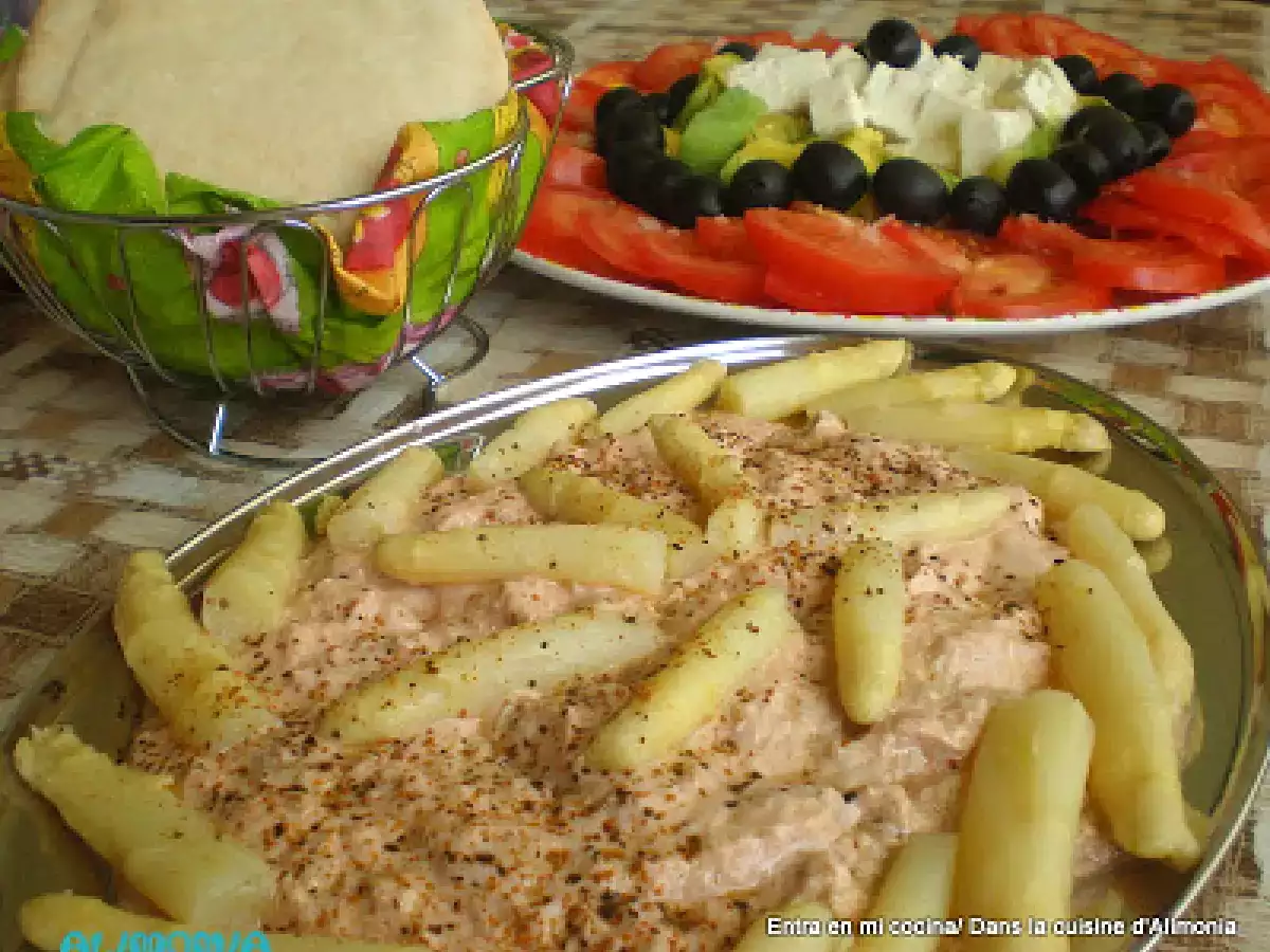 Pita de ensalada 3 colores y atun griego - foto 3