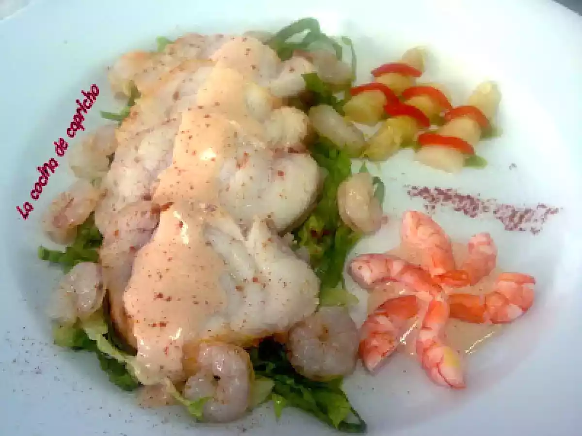 Pixin alangostado ( rape para los que no sois asturianos)