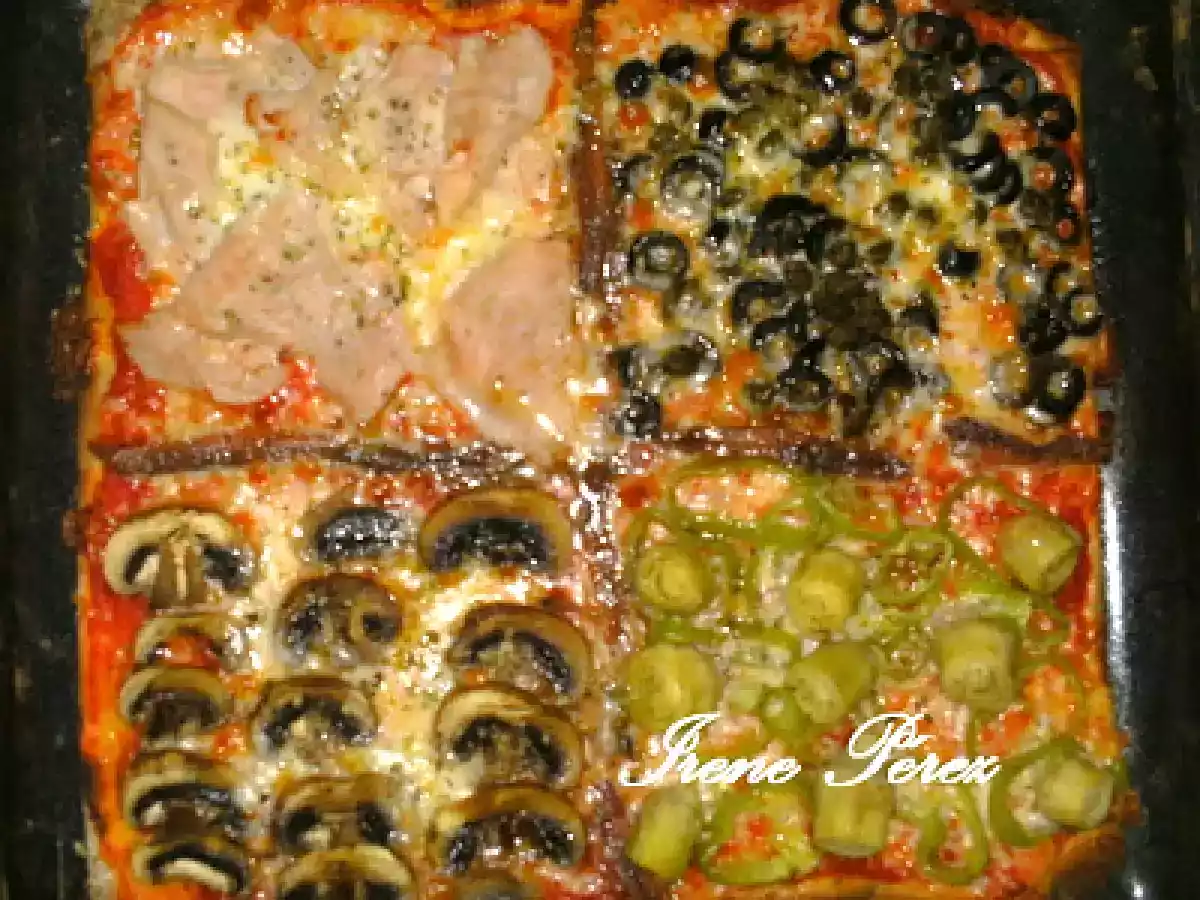 Pizza 4 estaciones
