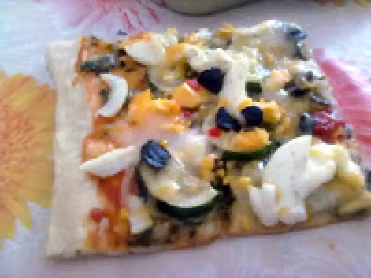 Pizza Casera de Verduras - foto 2