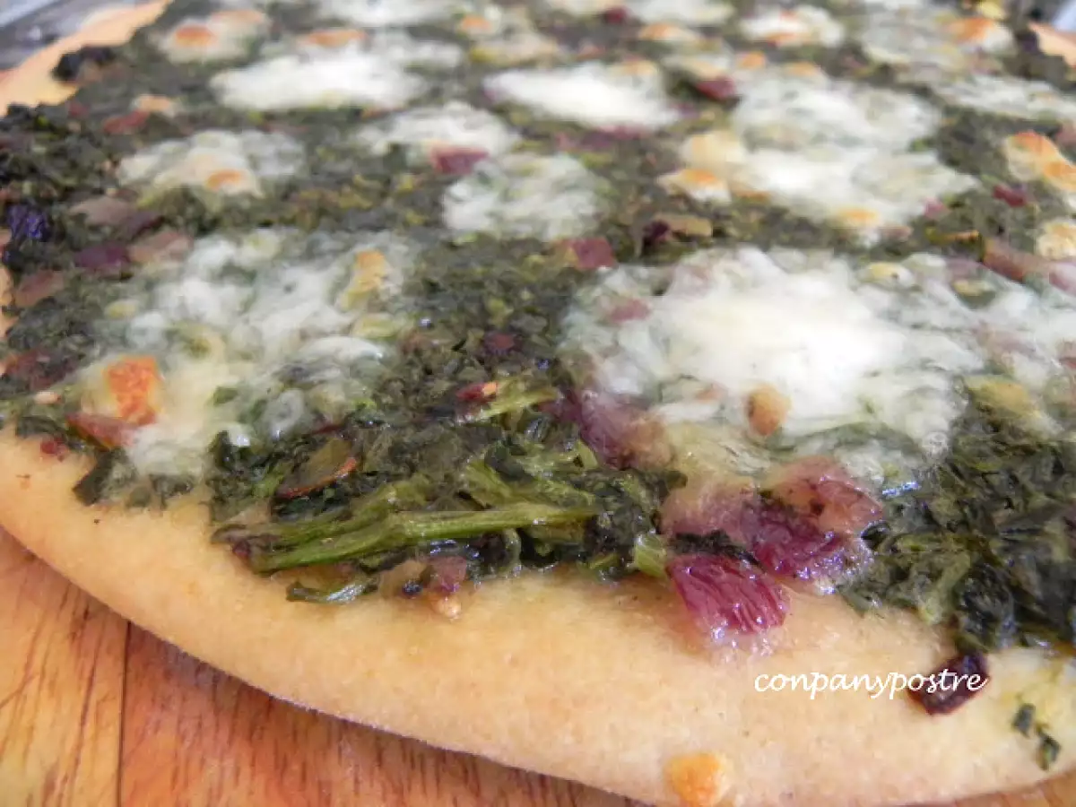 Pizza con espinacas según Marcela - foto 2