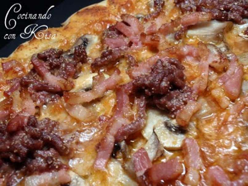 Pizza con harina harimsa ( chef of matic y horno tradicional) - foto 2