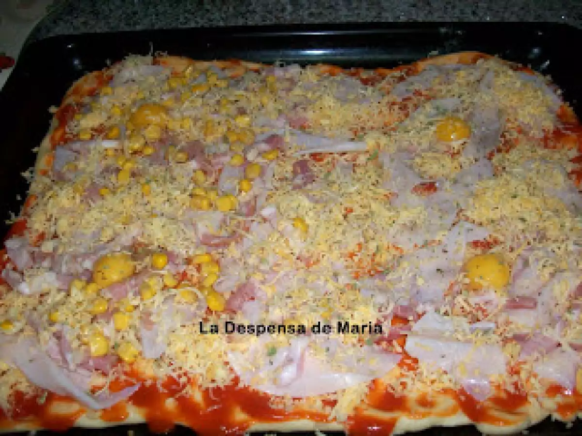 PIZZA CON HUEVOS DE CODORNIZ - foto 5