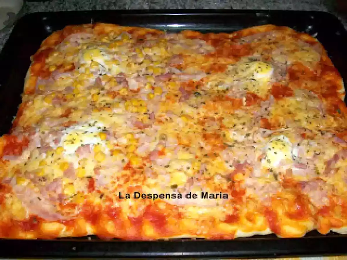 PIZZA CON HUEVOS DE CODORNIZ - foto 6