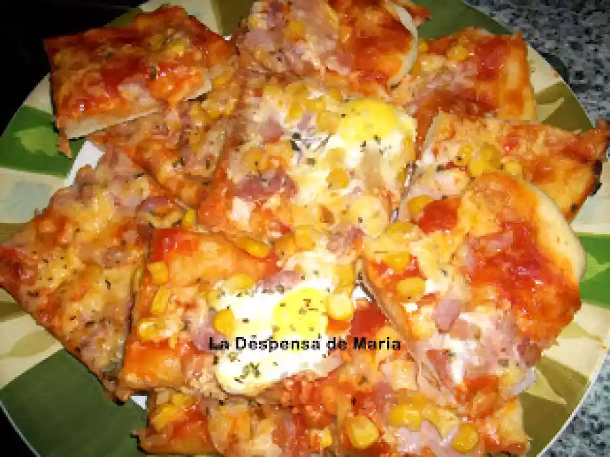 PIZZA CON HUEVOS DE CODORNIZ - foto 8