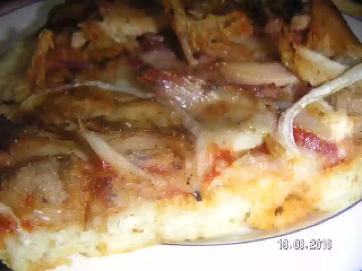 PIZZA CON POLLO ASADO - foto 2