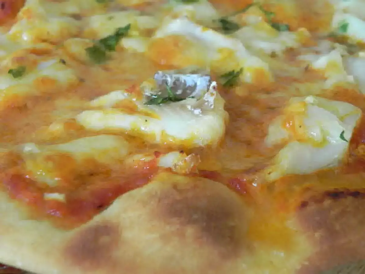 Pizza de bacalao - foto 3