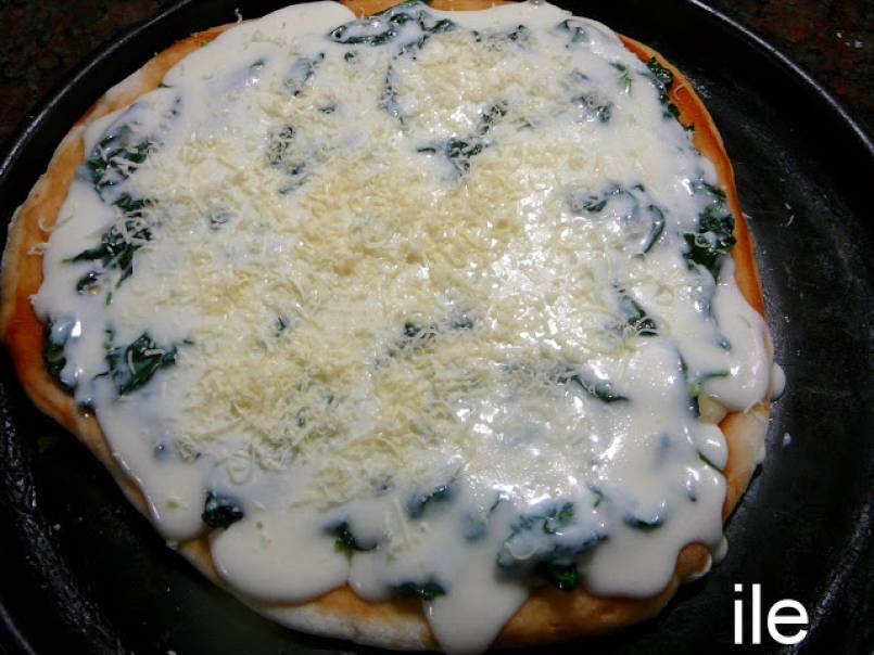 Pizza de espinaca a la italiana - foto 2