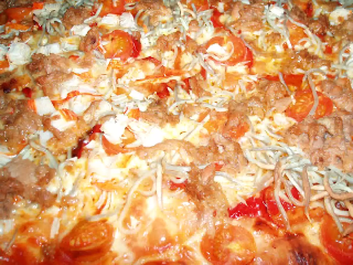 Pizza de gulas