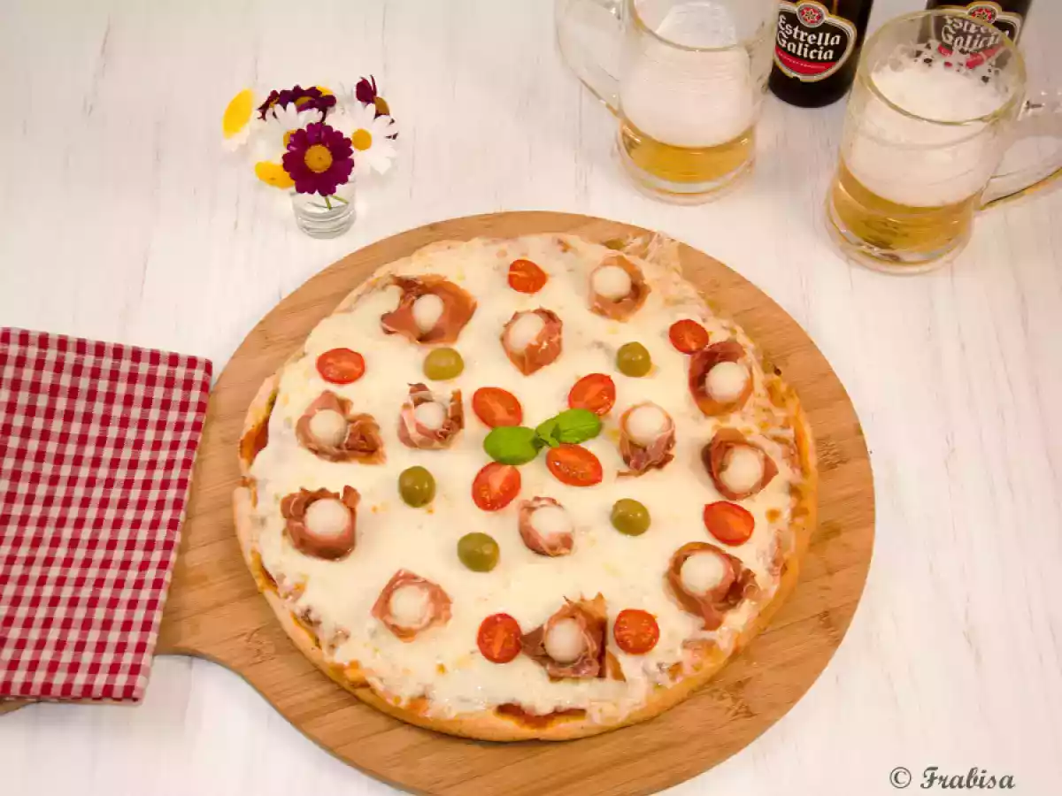 Pizza de melón con jamón ¡¡EXQUISITA!!