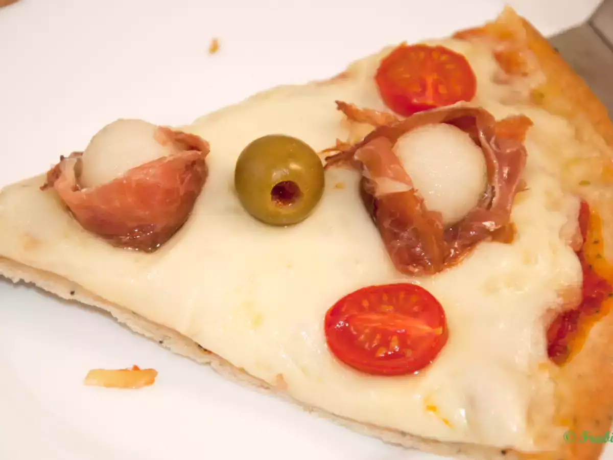 Pizza de melón con jamón ¡¡EXQUISITA!! - foto 7
