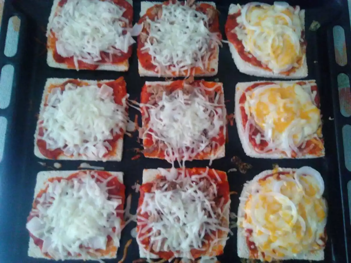 Pizza de pan bimbo - foto 2