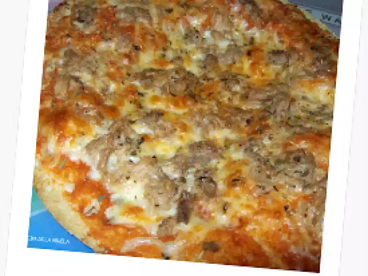 PIZZA DE PAN MARROQUI.