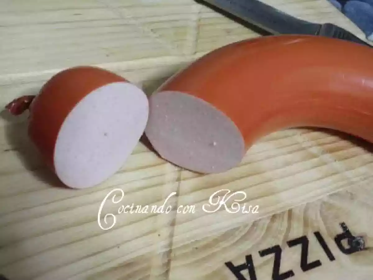 Pizza de salchicha alemana (KitchenAid y horno tradicional) - foto 4