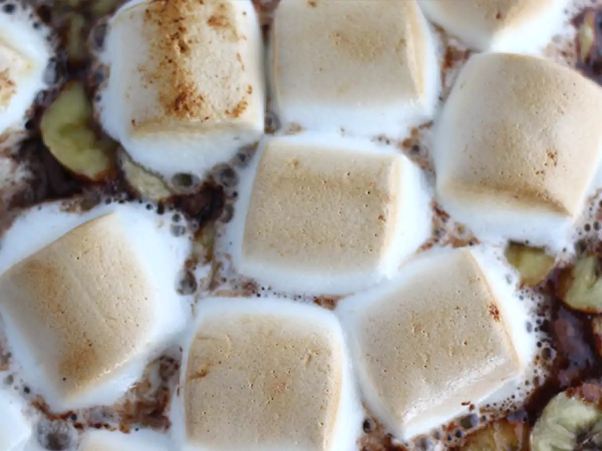 Pizza dulce de plátano y nutella - foto 2