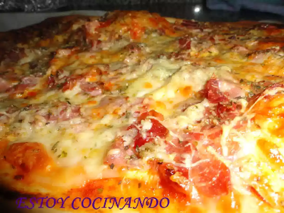 Pizza en panificadora