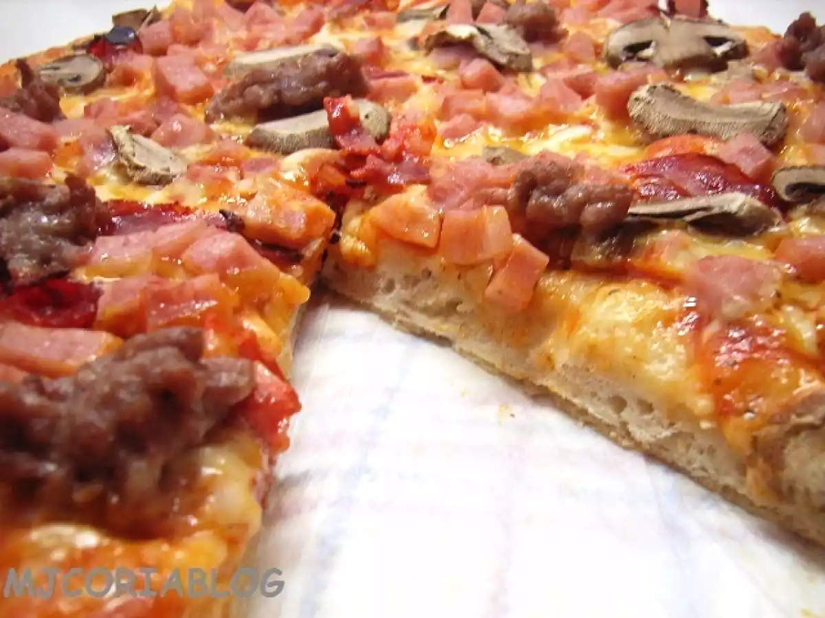 Pizza especial sloppy joes