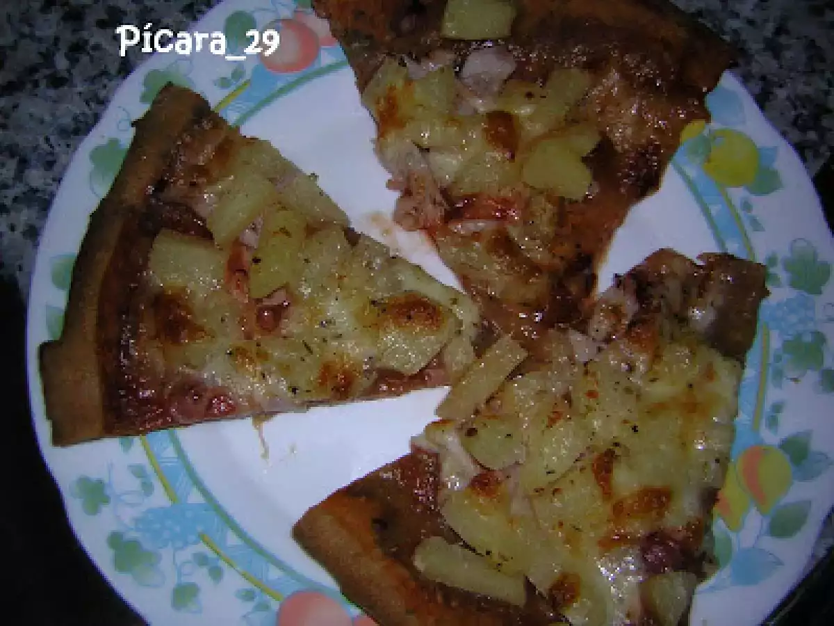 Pizza hawaiana