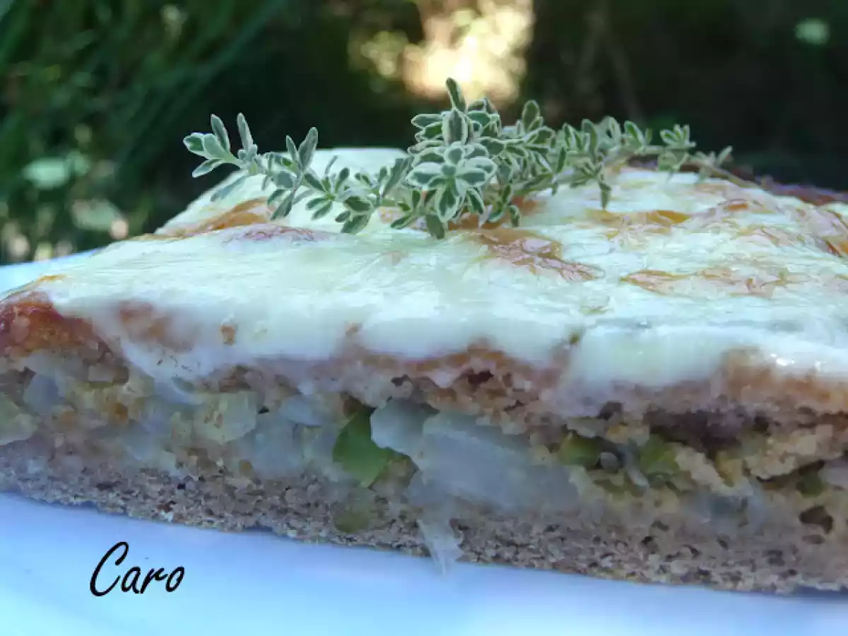 Pizza integral rellena - foto 2