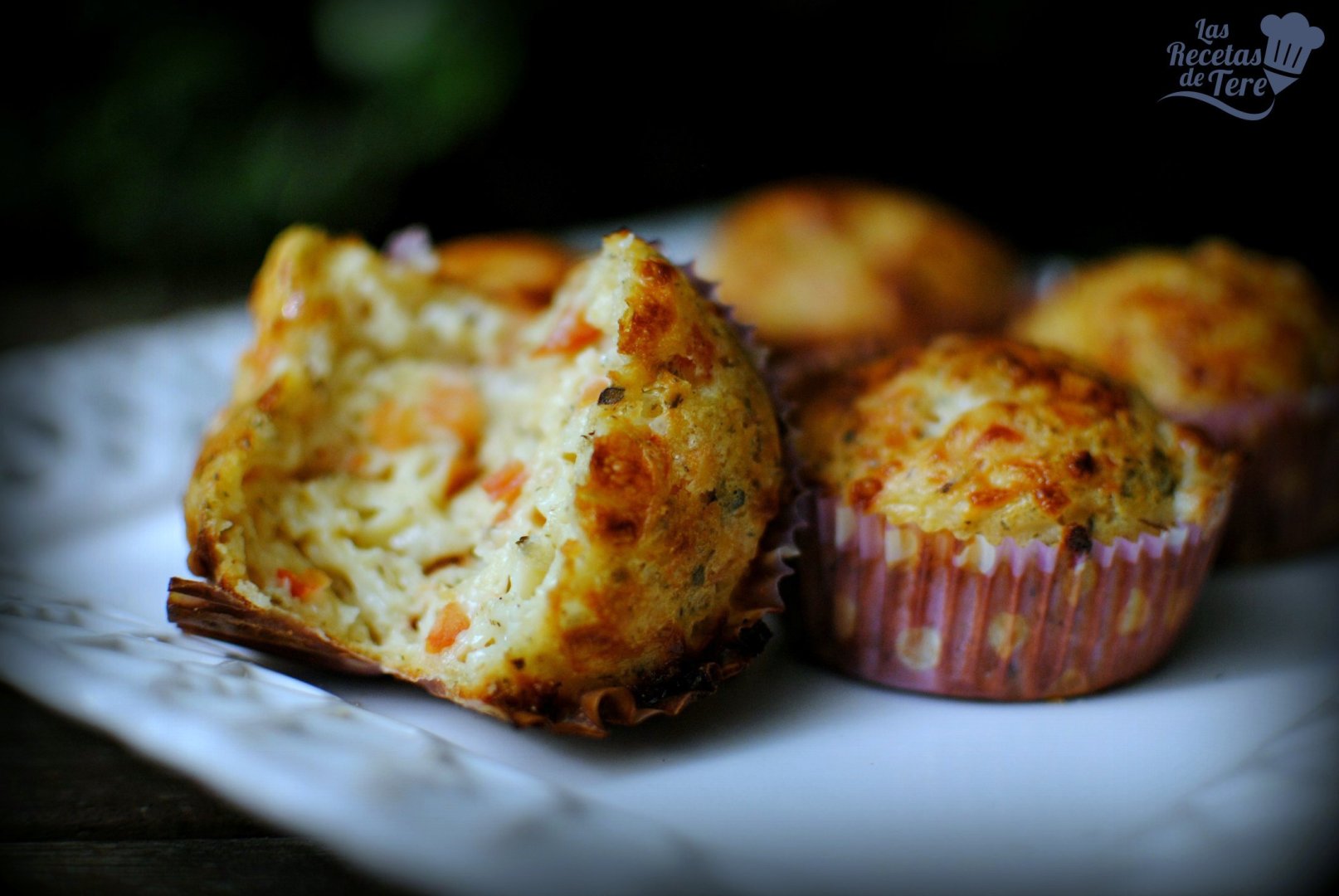 Pizza muffins con mozzarella Receta Petitchef