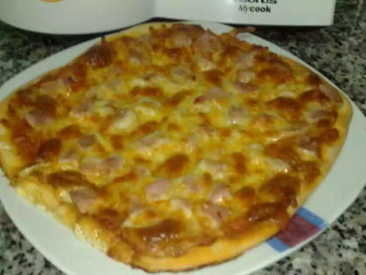 Pizzas de una verduras, una jamon de pavo, una huevo