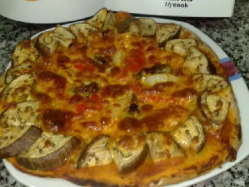 Pizzas de una verduras, una jamon de pavo, una huevo, foto 2