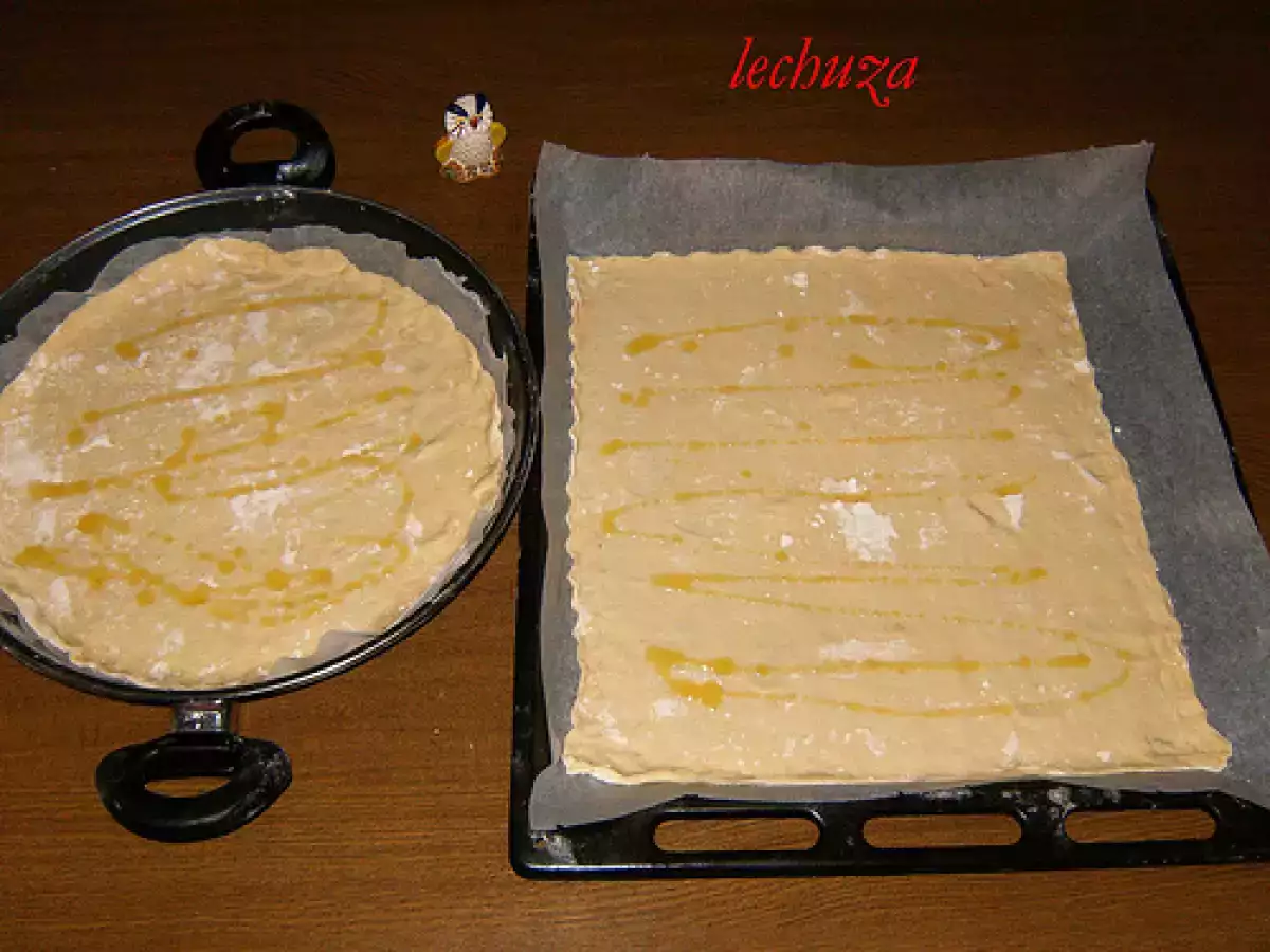 Pizzas marineras - de salmón y mariscos (receta del sr. D) - foto 5