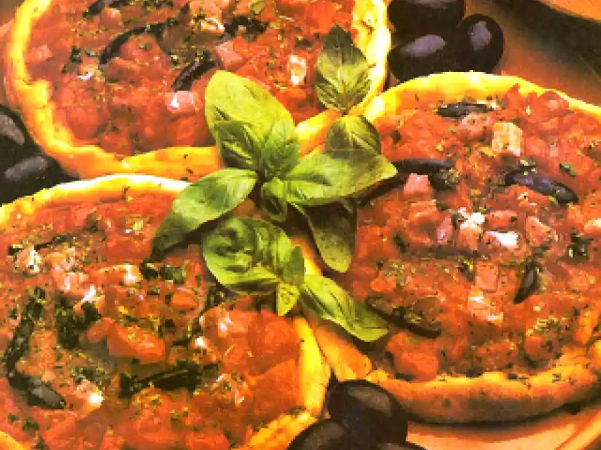 Pizzetas con masa de papas