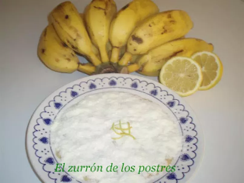 Plátanos machacados con leche, foto 1